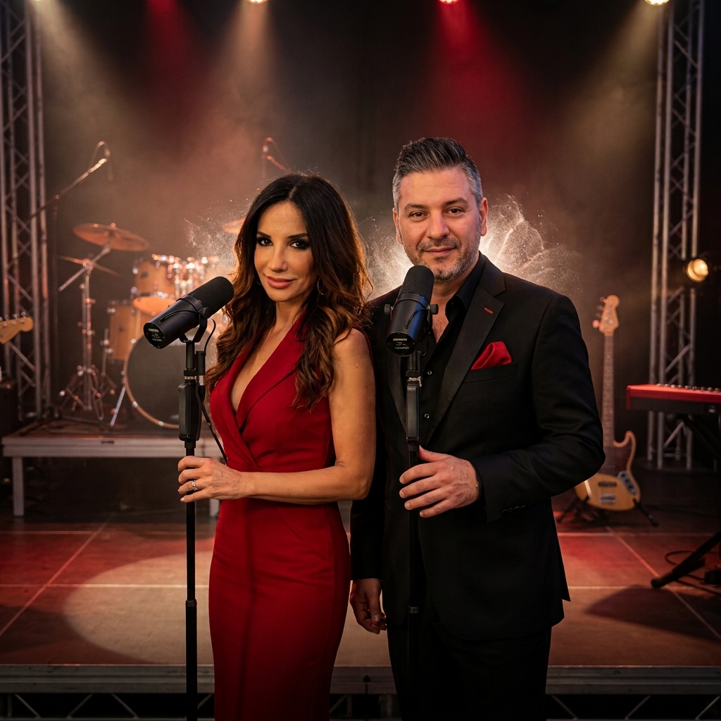 Nadia e Francesco dal vivo