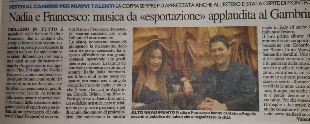 Nadia e Francesco